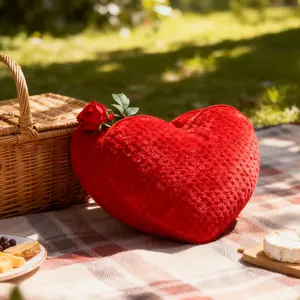 Romantic Couple Bowknot Decorative Pillow, Plush Cute Warm Gingerbread Man Pillow, Holiday Home Decoration, Ideal Wedding Birthday Gift