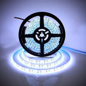 600 LEDs Light Strip Waterproof, 16.4FT Daylight White LED Rope Lighting Flexible Tape Decorate for Bedroom Boat Car Christmas TV Backlighting Holidays Party