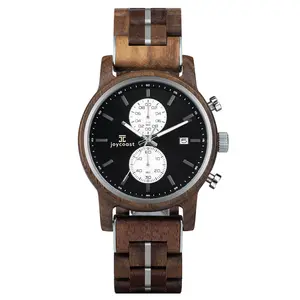 Nero Walnut Chronograph Watch