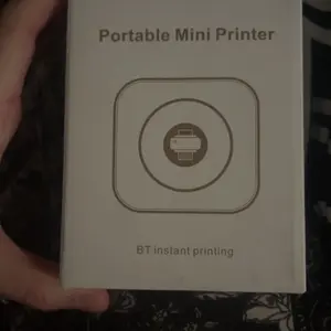 Portable Wireless Mini Printer, Thermal Inkless Printer, Perfect for Text Notes Photos Course Labels To-Do Lists, Ideal Gift, Portable Thermal Printers
