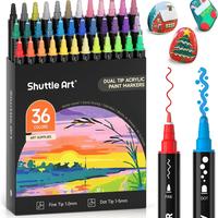 36 Colors Dot Tip and Fine Tip