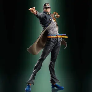 17CM Anime JoJo's Bizarre Adventure Figure Jotaro Kujo Stand Animation Model Toys Gifts Collection Decoration Ornaments PVC