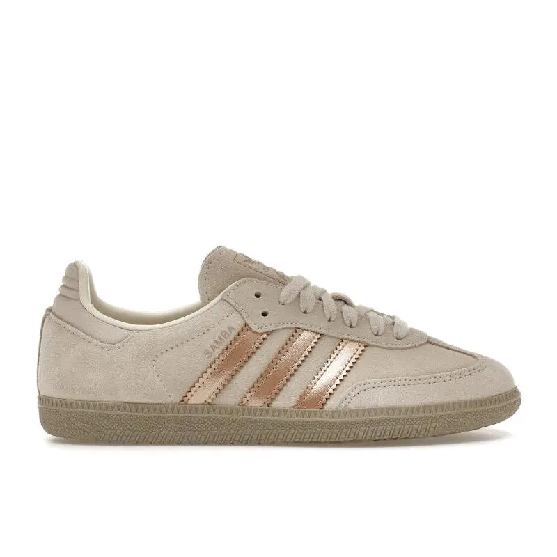 adidas Women's Samba OG Off White Copper Metallic, from StockX