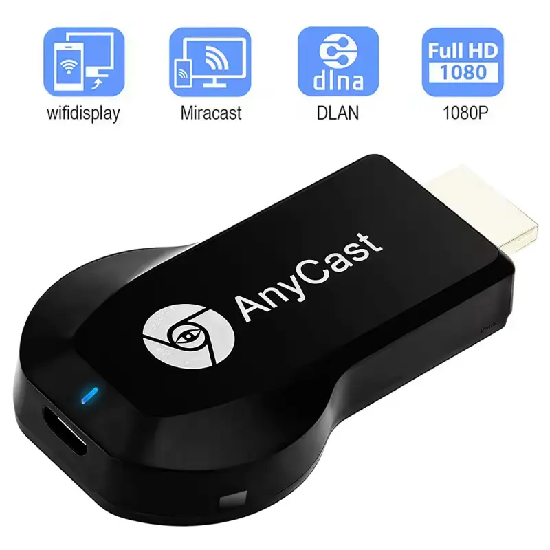 Wireless HDMI Screen Mirroring Dongle 1080P Full HD 2.4G WiFi Wireless HDMI Transmitter Receiver Plug and Play 65FT Transmission Wireless Display Adapter for TV Projector Monitor iOS Android Windows Mac for Gaming Live Streaming