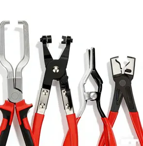 Professional Hose Clamp Tool Kit, Fuel Line Disconnect and Removal Tool Set, Multifunctional Pipe Clamp for Automotive Repair and Car Maintenance