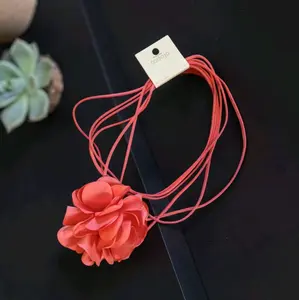 Flower Necklace/Choker/Ponytail Holder No RETURNS