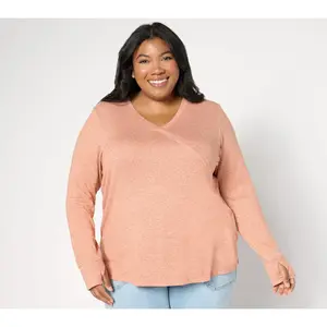 Cuddl Duds Seriously Soft Wrap Over Top