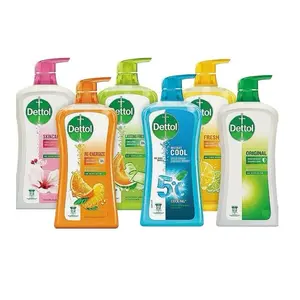 Dettol Limited Edition Body Wash 900 ml Original, Lasting Fresh, Cool, Peach Scent & 3 Bar Soap Choose Below