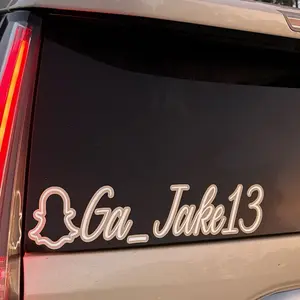 Custom snap,TikTok, insta  (Put username in notes or contact me if you wanted a specific font/ color)