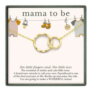 Mama To Be Necklace - Pregnancy Gift for Her