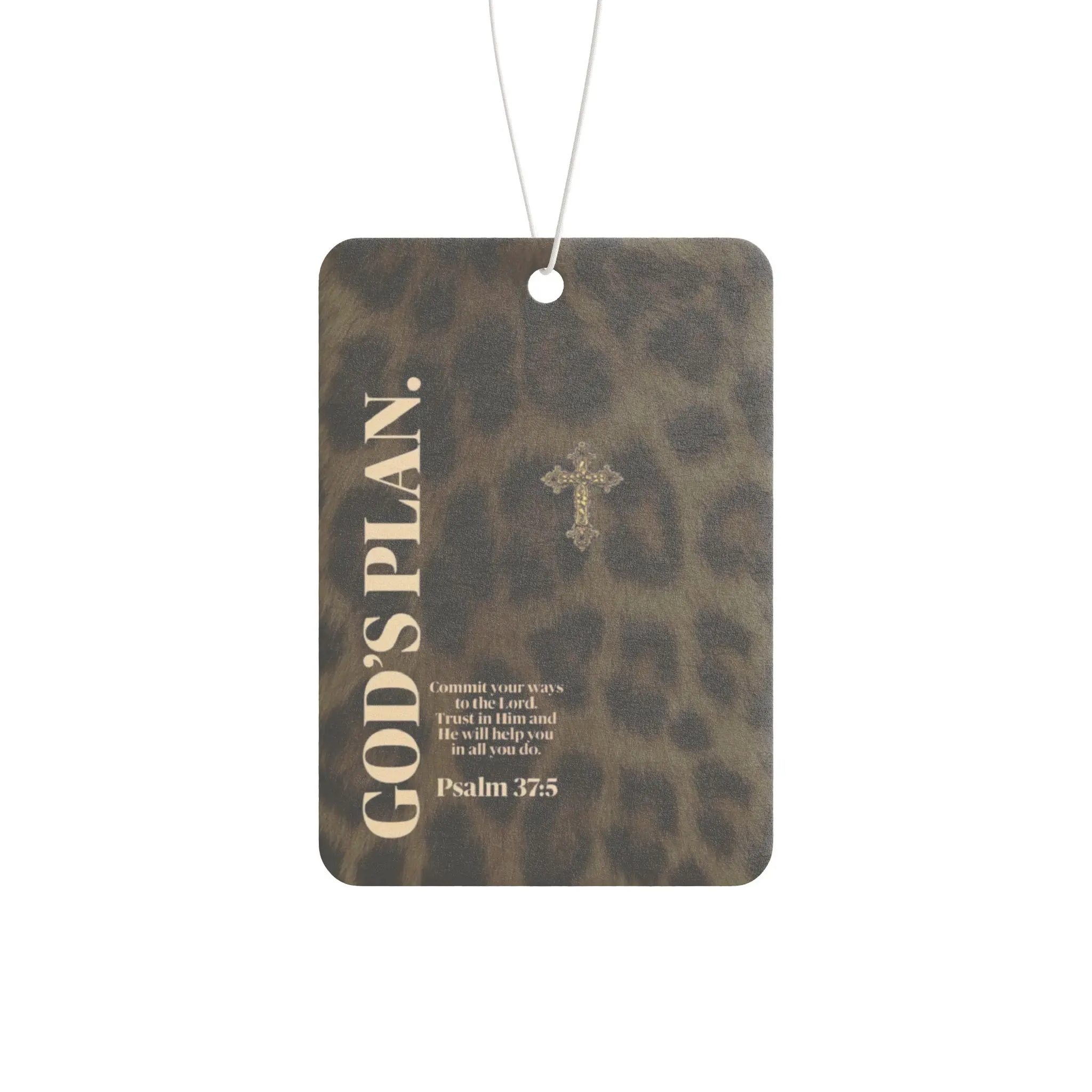 3pcs GlitterCutie God's Plan Leopard It Girl Vibe Girls Car Freshie Girls Car Air Freshener Hanging Car Decoration Car Fragrance Car Scent