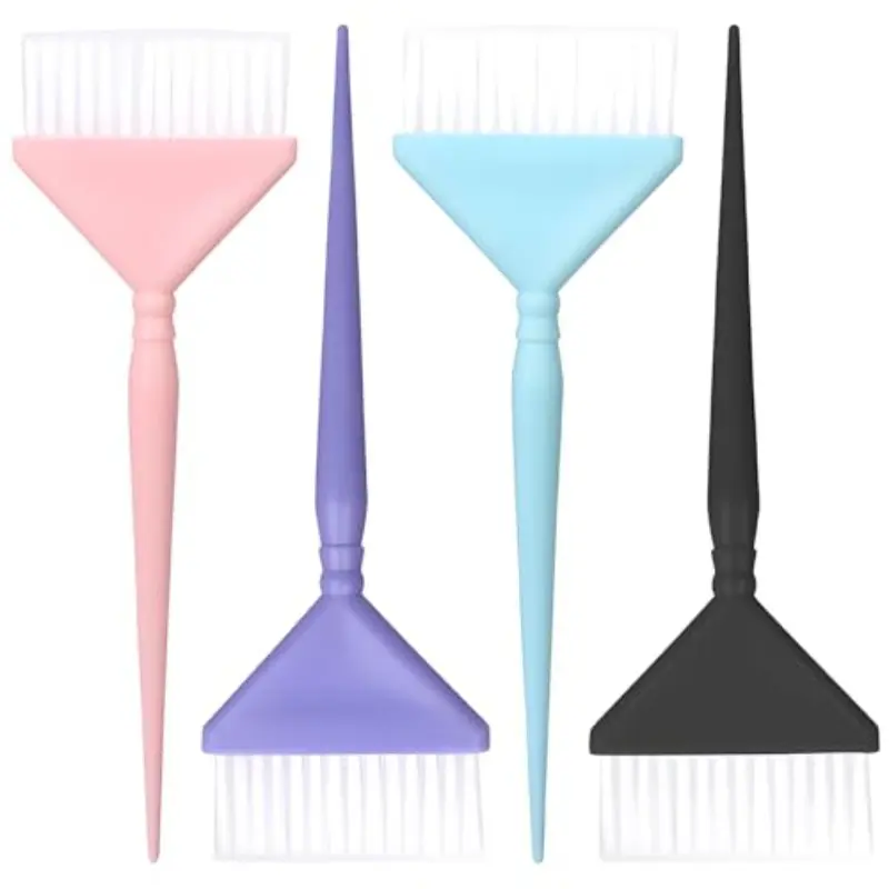 Professional Hair Dye Brush, Reusable Salon Hair Dye Mixing Comb, Heatless Styling Tool, Tiktok Trendy Hair Coloring Brush