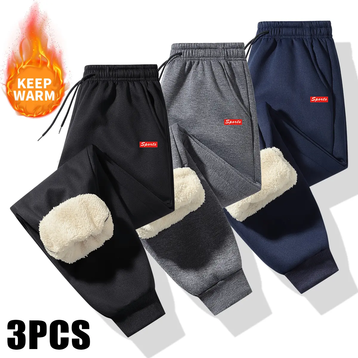 Black + Dark Gray + Navy Blue