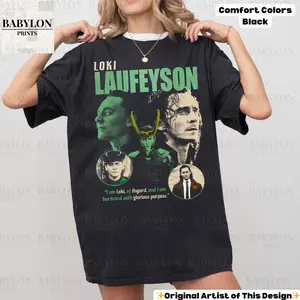 Vintage Loki Shirt , Tom Hiddleston Shirt Loki God Of Mischief Tee MCU Avengers Show Shirt WDW Vacation Shirts Asgard Shirt Mcu Villain Shirt 45749 1270