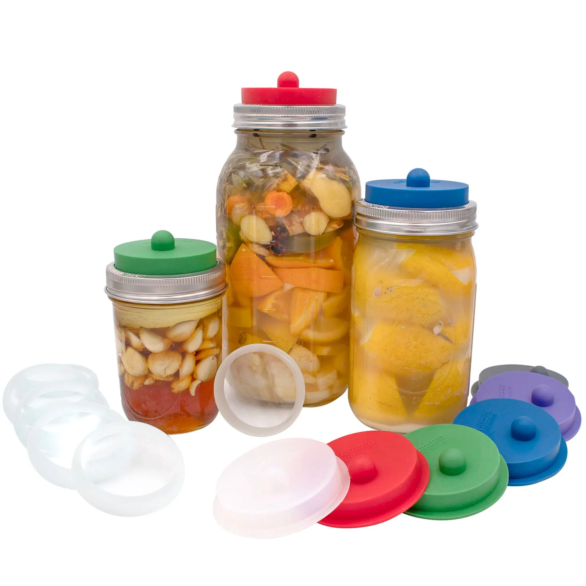 Fermentation Starter Kit for Wide Mouth Mason Jars Fermentation Starter Kit for Wide Mouth Mason Jars
