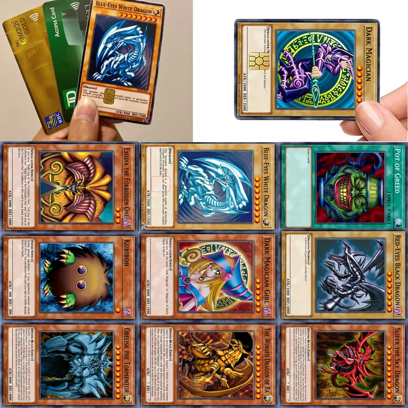 yugioh card skin Exodia Credit Card Skin Wonderwallsboutique Which skin would you have