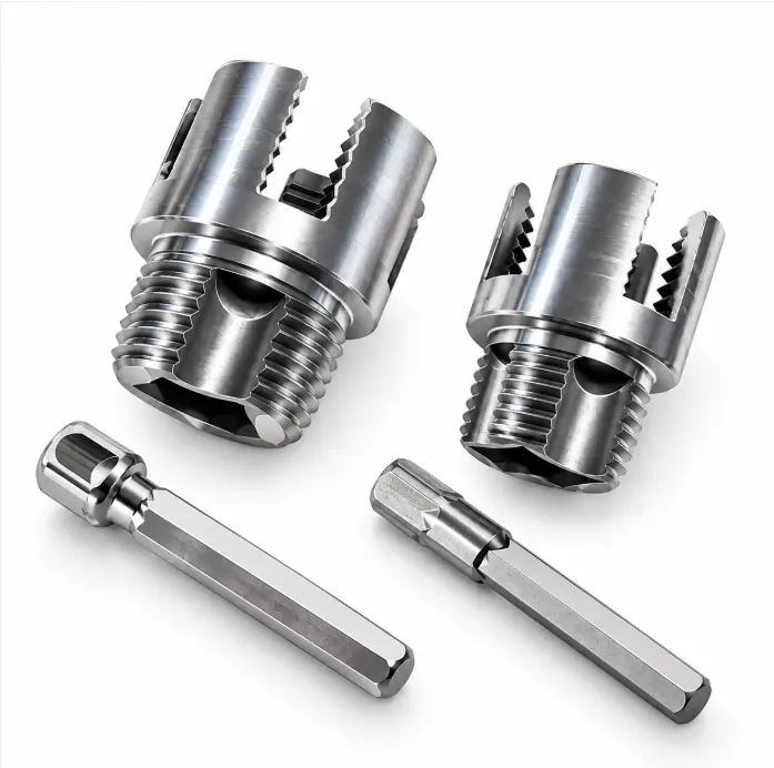 Internal External Pipe Threading Tool Set, 4/6-Inch PPR Thread Cutter Kit for Plumbing Installation and Pipe Repair.b