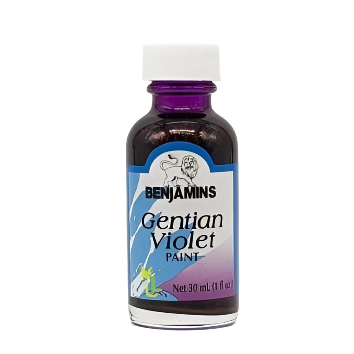 Benjamin Gentian Violet Paint, Based