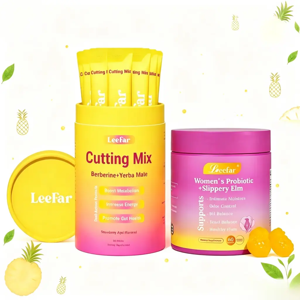 Glow Up Duo — She Juicy Women’s Probiotic + Slippery Elm & Cutting Mix with Berberine + Yerba Mate Support