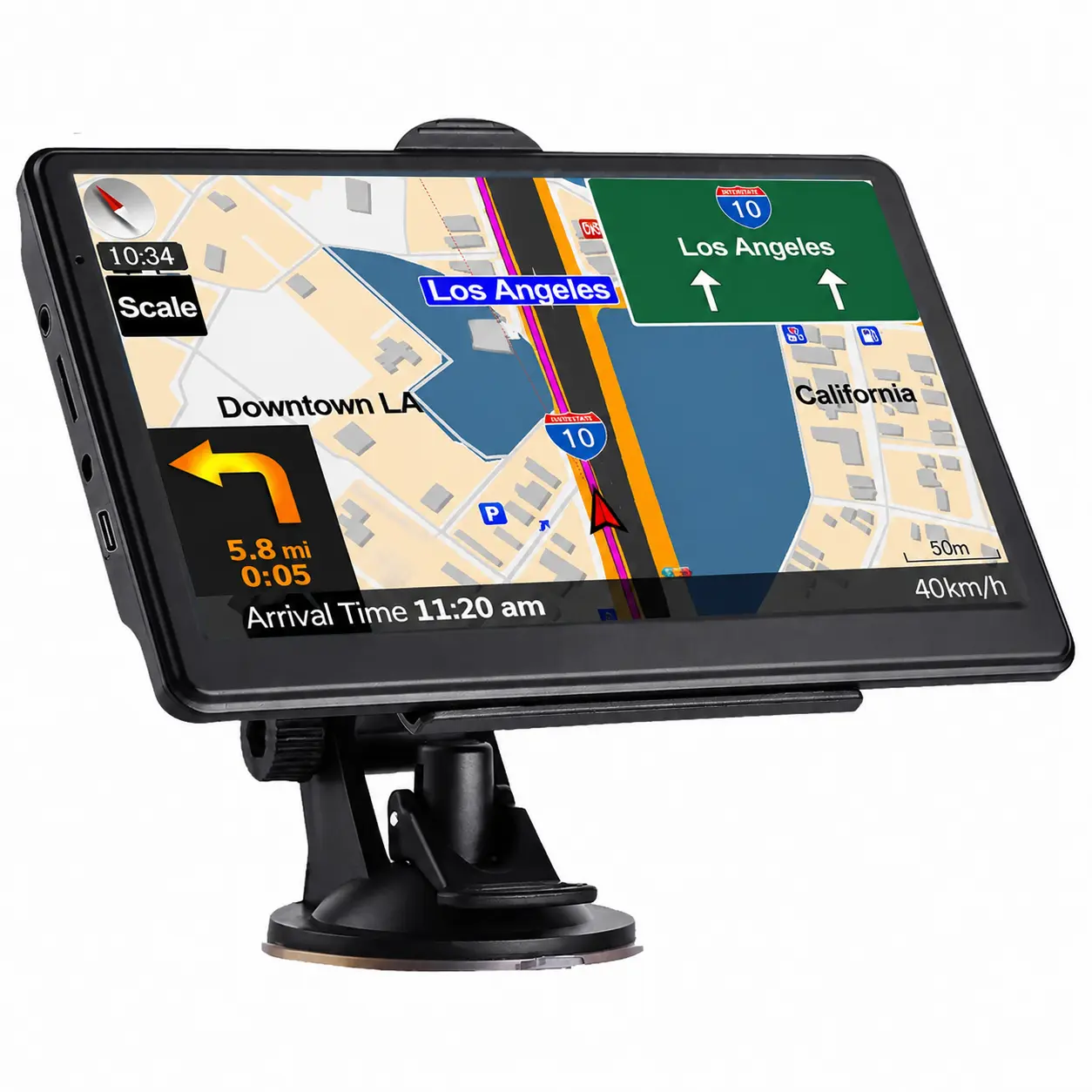 7/9-Inch HD Truck GPS Navigator, Car Navigation System for Commercial Drivers, Truck Accessories with 2026 Free Lifetime Map Updates, Voice Assist, Speed Limit Warnings, Custom Routes, Fast GPS Keeps You On Track