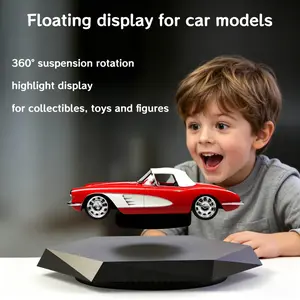 Magnetic Levitating Display For Collectibles And Car Models Floating Display For Toys And Figures Hovering Platform Holder For Home Decor