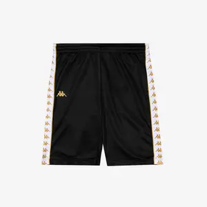 222 Banda Treadwellz Shorts - Black Yellow Gold Rich White