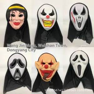 EVA Ghost Face Halloween Gauze Mask Scream Horror Party