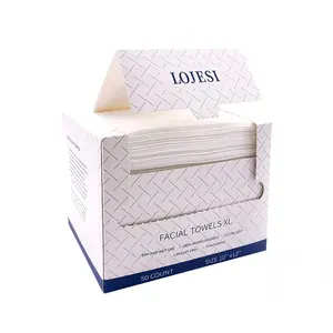 [Spring & Easter] Cotton Soft Disposable Facial Wipes, Thick Absorbent Makeup Remover Towels, Home Use Single-Use Drawstring Boxed Cleansing Cloths, Unscented Wipes，Today's special，2026 Upgraded