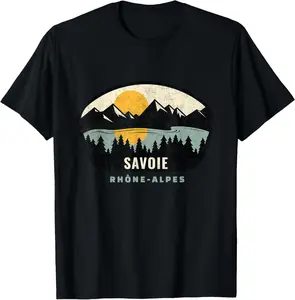 100%cotton Savoie France, Rhône-Alpes Vacation T-Shirt