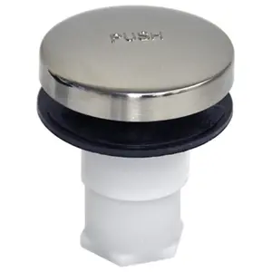 Danco 10755 Touch Toe Tub Stopper- Brushed Nickel