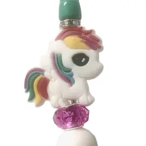 RAINBOW PONY BEADED PEN