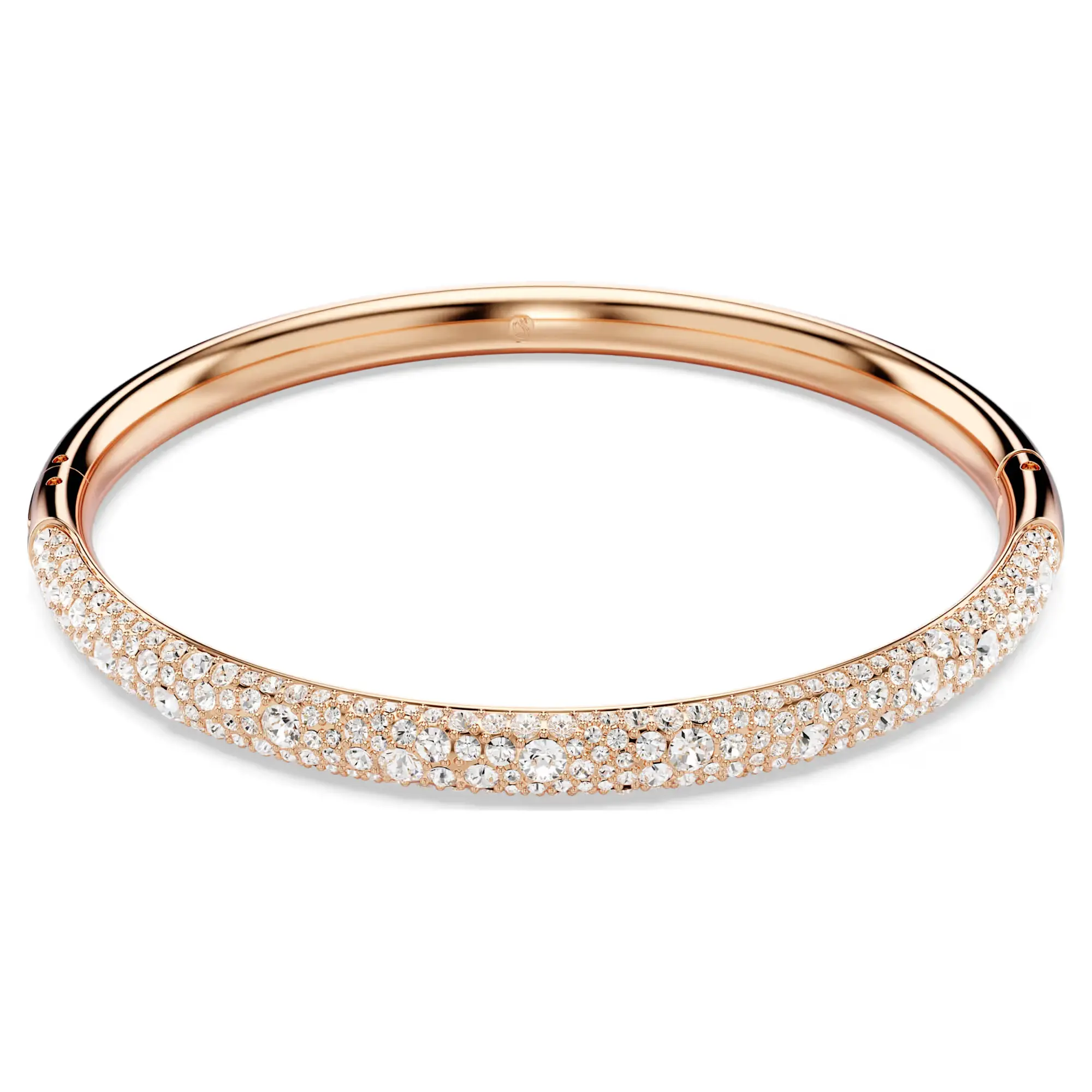 Swarovski Sublima Bangle - Snow Pave - White - Rose Gold-tone Plated - Medium 5688611