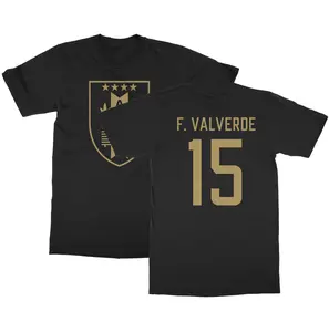 Uruguary Star Player Federico Valverde 15 COPA 2024 Spectacular Legendary Team Adults Unisex T-Shirt