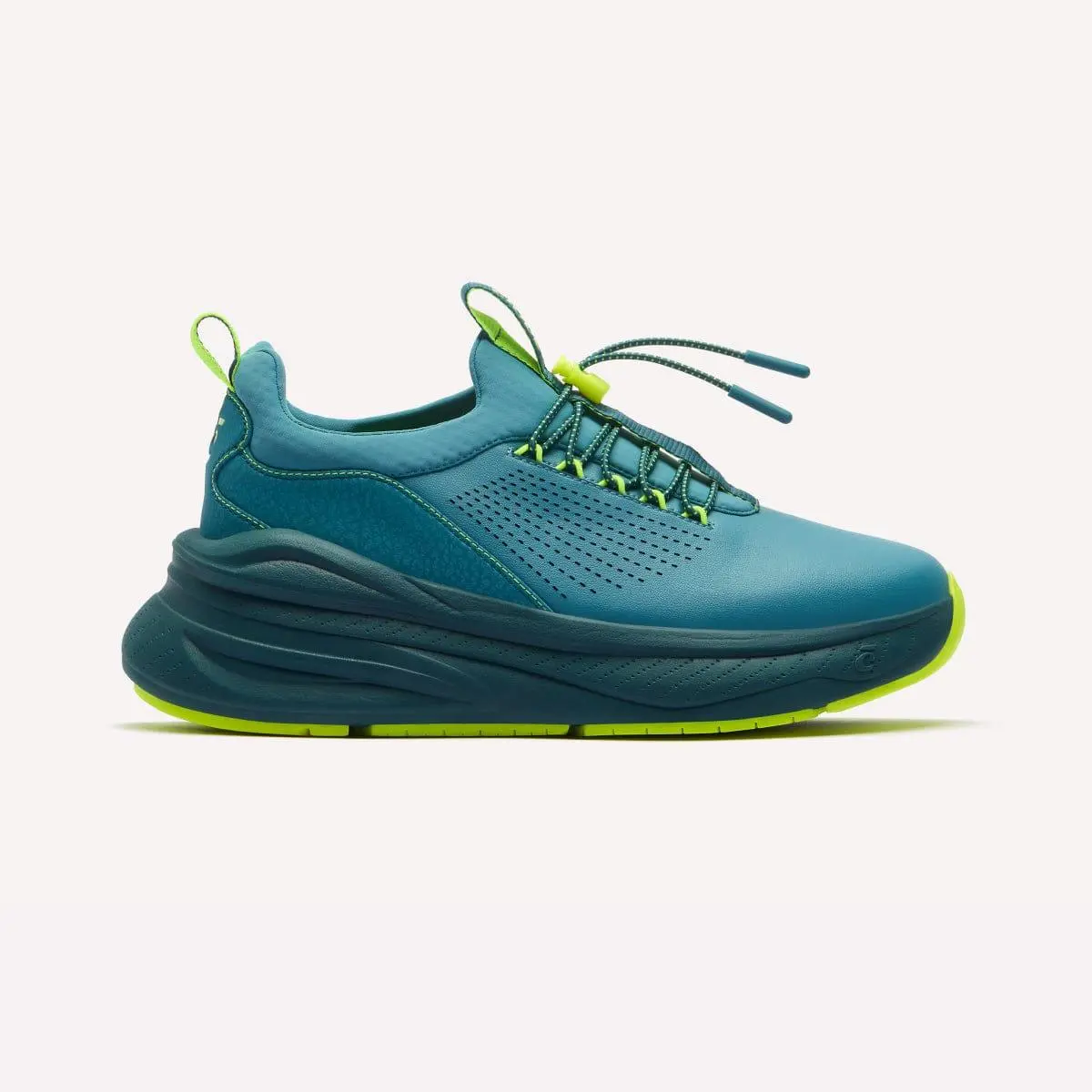 Women's Forte - Deep Teal / Electric Yellow