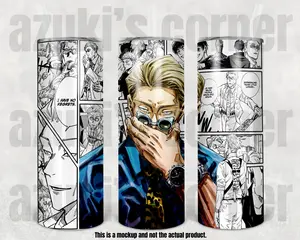 Anime Manga Panel Tumbler 20/25 oz featuring JJK Nanami (#41)