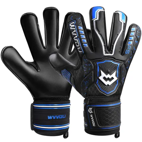 Guardian 1.0 Pro-Level Soccer/Futsal Goalie Football Gloves for Adults, 4+3 mm Latex Palm, 3D Cut, Super Grip, Detachable Finger Protection, 180° Wraparound Thumb, Breathable Sports Gear, 2024 Christmas Gift