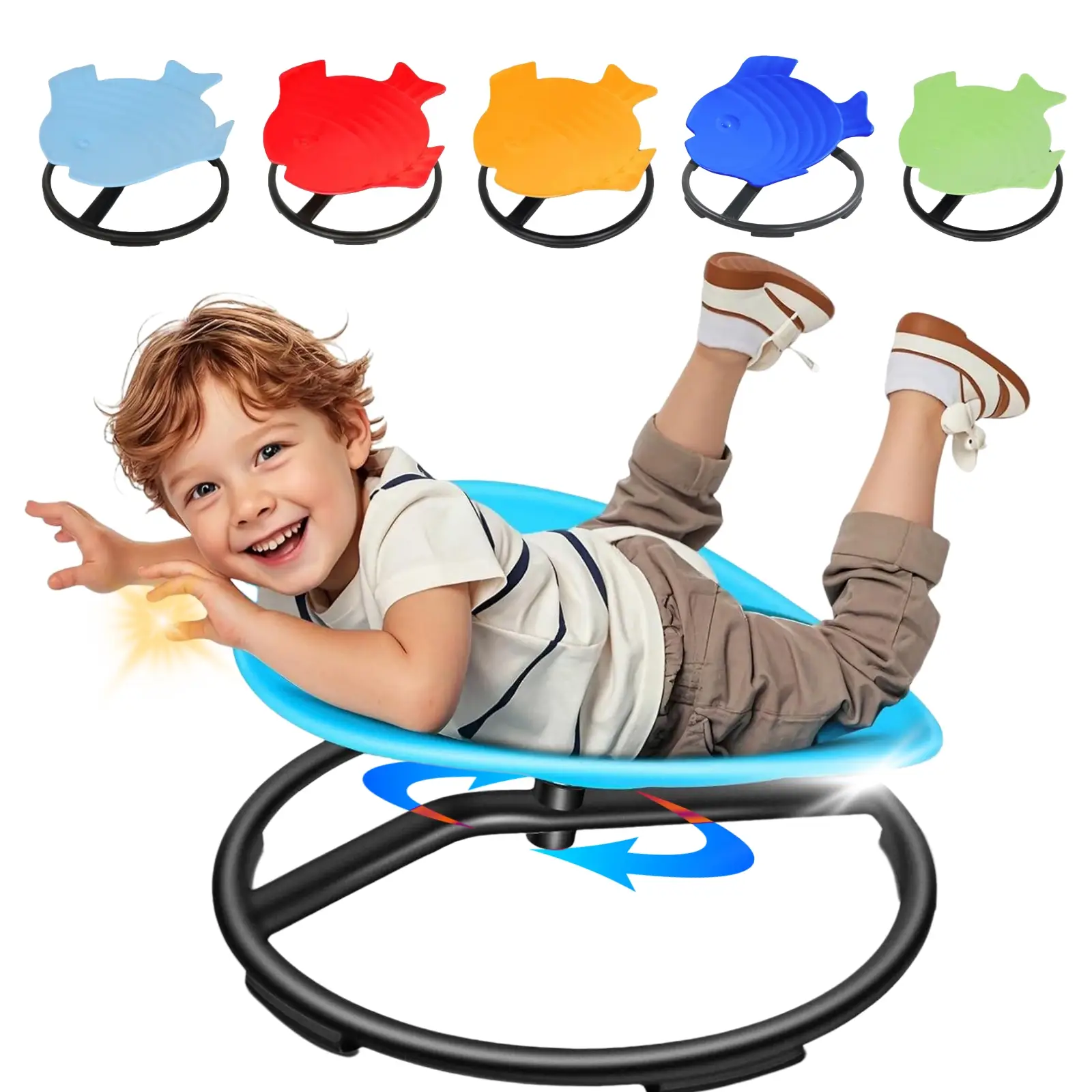 Stress-relieving toy Sensory Swivel Chair for Kids with ADHD/Autism,Children's Stress Reduction Toys,Sitting Spinning,Sensory Chair for Kids,Kids Furn