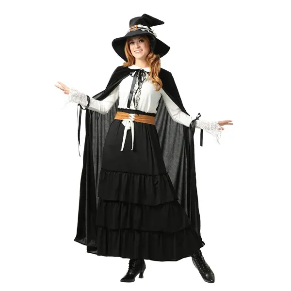 Plus Size Salem Witch Costume for Women
