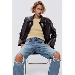 H&M Straight High Jeans