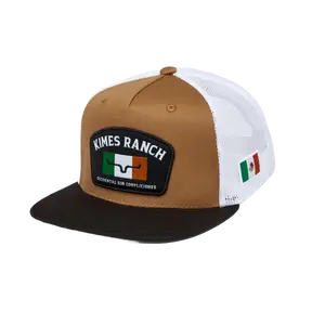 Kimes Ranch Bandera Mexican Flag Brown Hat UHA0000025-BN002