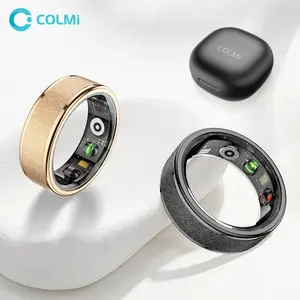 COLMI R10 Smart Ring, Pedometer & Remote Control Camera, Bluetooth-compatible, Water Resistant, iOS Compatible, Perfect Gift for All Occasions, Wearable, Fitness Tracker