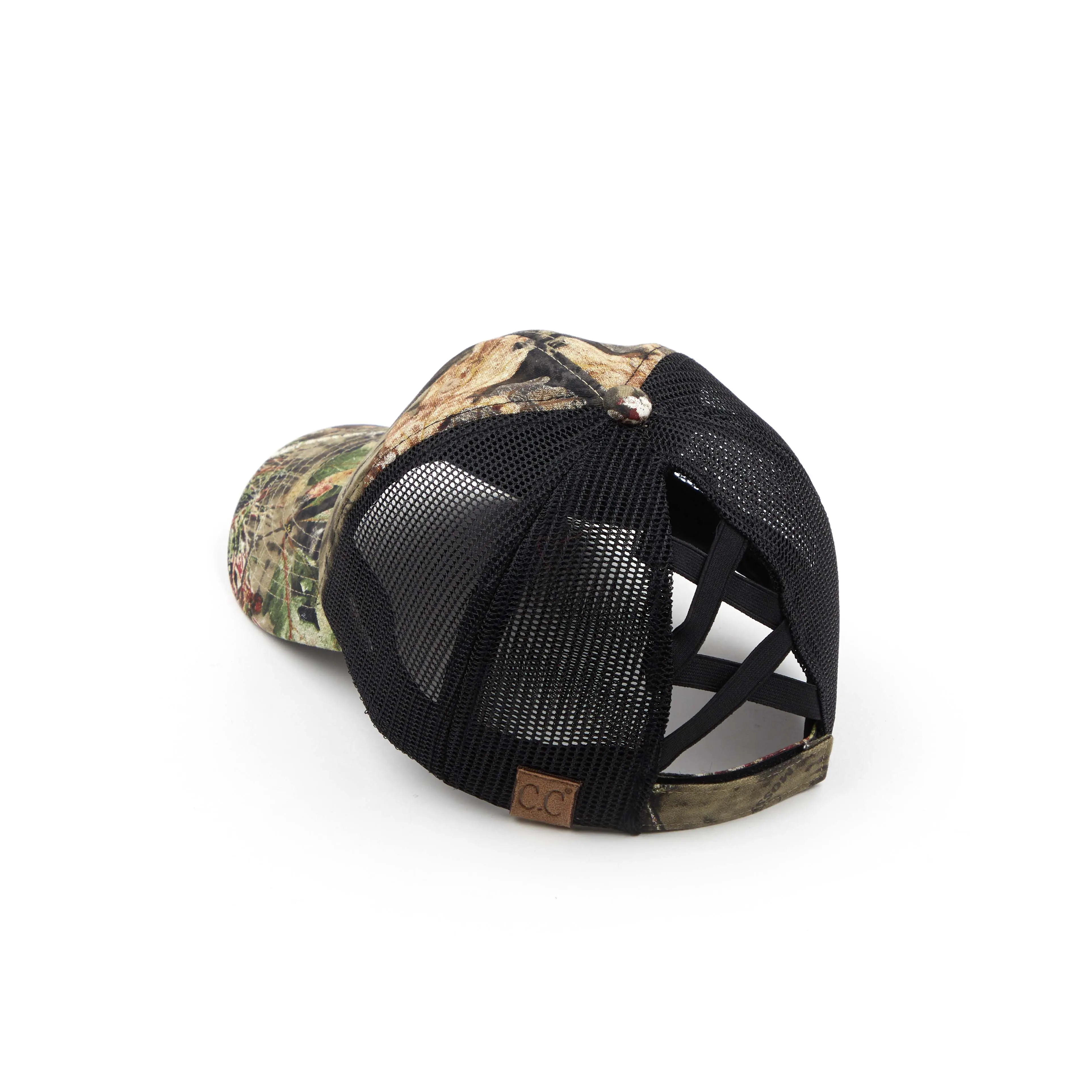 C.C. Spring Mossy Oak Camo Ponytail Hat for Women – Tribute  display picture 3