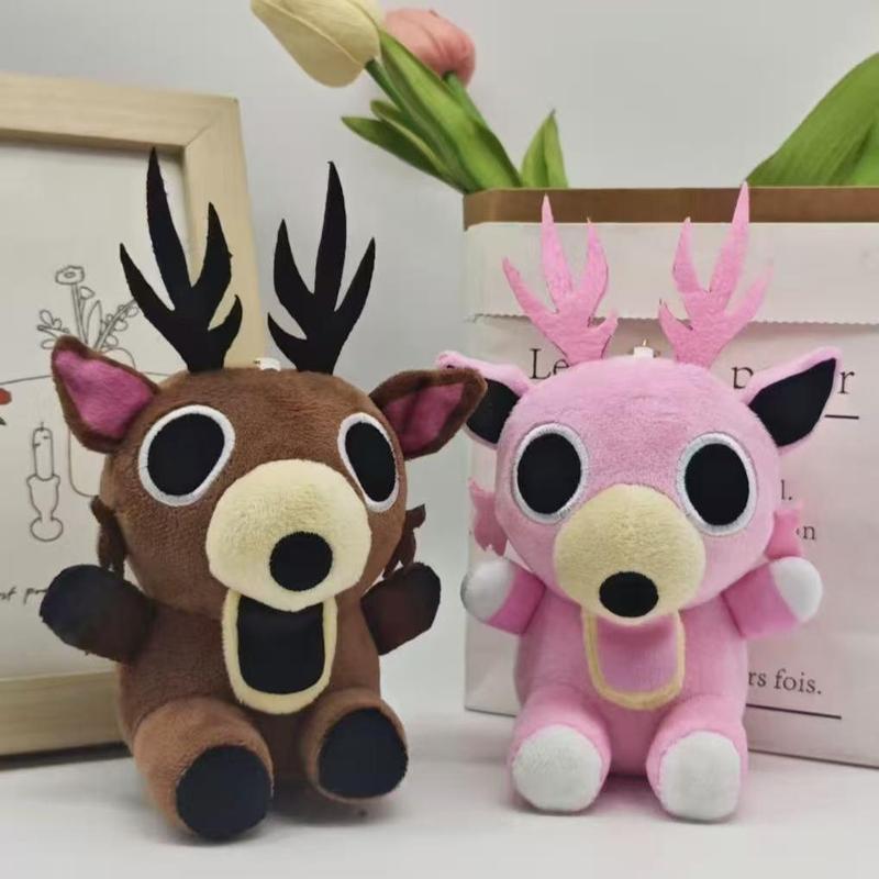 99 Nights in The Forest Plushies - 9.8" Ultra Soft Adorable Stuffed 99Nights Deer Monster Animal Toy, KawaiiAnime Game Character, Cute Gift for Kids & Fans
