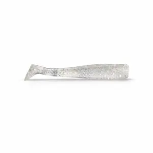 Paddle tail 3.75” Pearl w/ Flake 5 pack