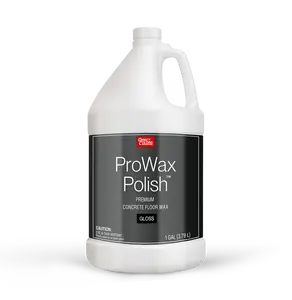 ProWax Polish by Direct Colors | 1 Gallon Concrete Floor Wax for Indoor Shine & Protection