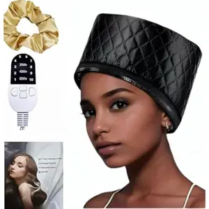 Great For Portable Home Hair Spa Cap Hair Care Cap Deep Conditioning Safe Level 10 Temperature Control Quick Heat Use