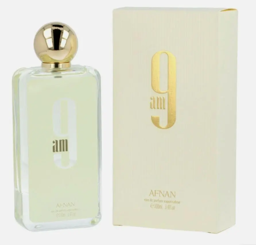 AFNAN 9 AM EDP For Unisex 3.4FL.OZ 100ML - Eau de Parfum Spray