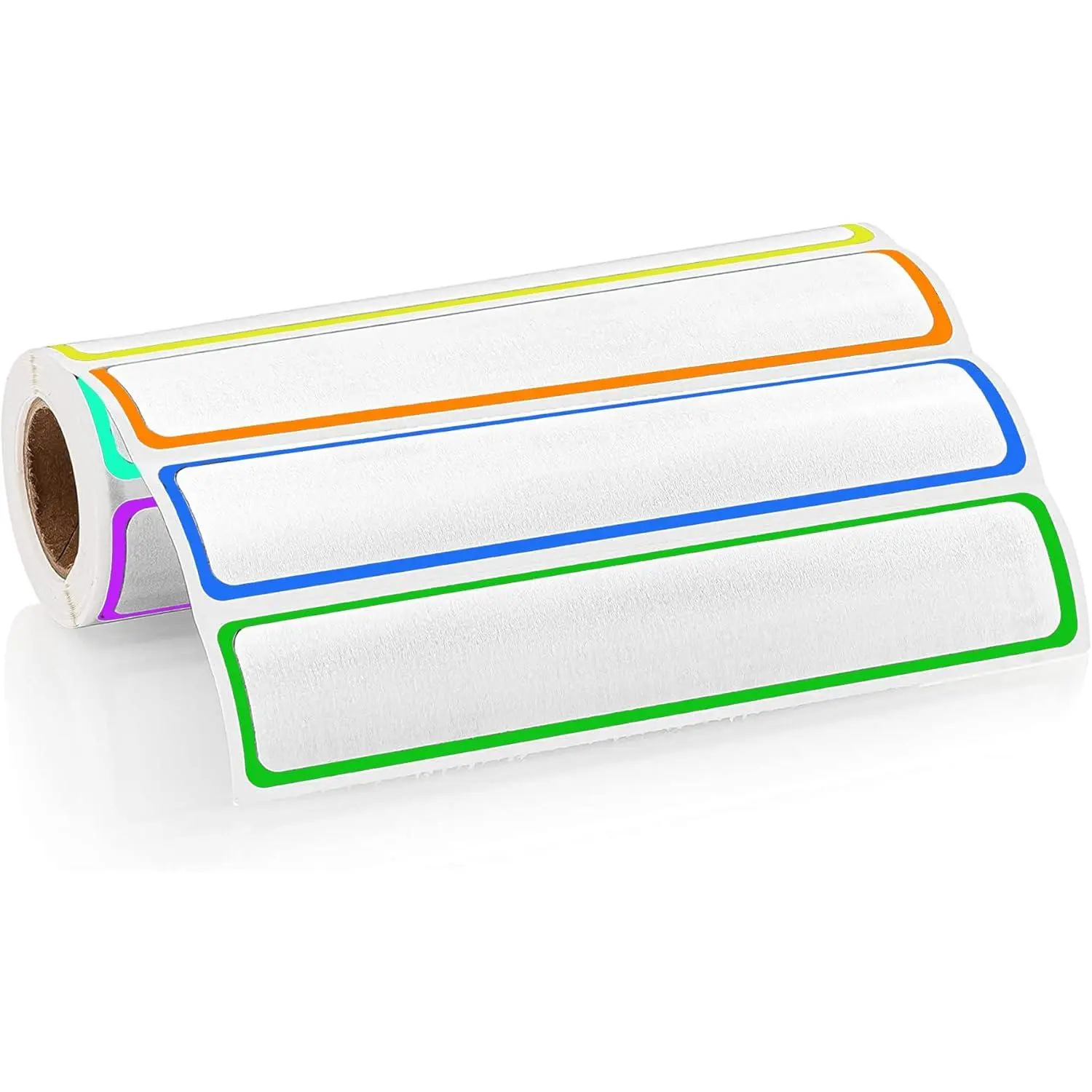 300 count Adhesive Sticker Labels 5 3/8" x 1", File Folder Labels for 1" Ring Binder Spines