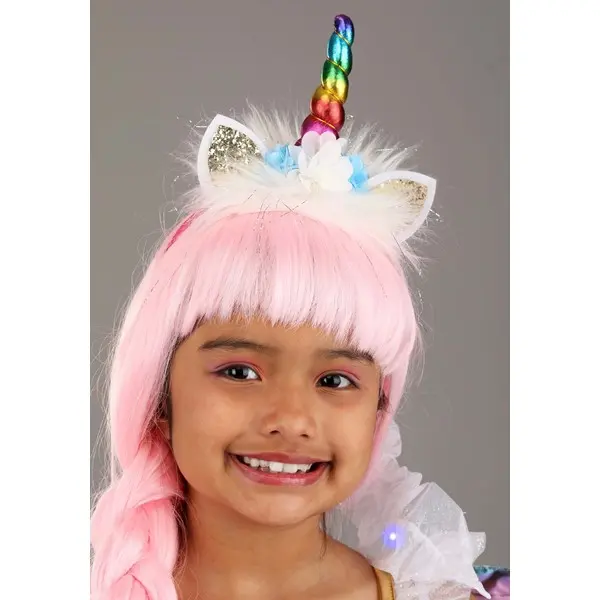 Kid's Gleaming Unicorn Costume