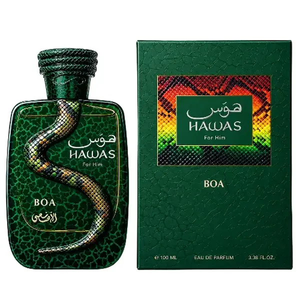 Rasasi Hawas Boa ( Limited Edition ) for Men 3.4 oz Eau De Parfum Spray